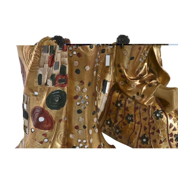 Decorative Figure DKD Home Decor Yellow Pair 18 x 14 x 34,5 cm 4 Kg (2 Units) - Image 2