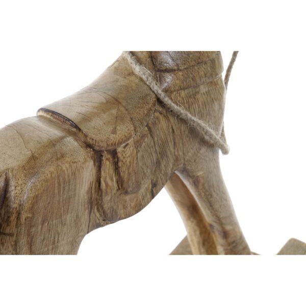 Decorative Figure DKD Home Decor Rocker Horse Brown 61 x 15 x 63 cm - Image 2
