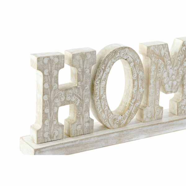 Decorative Figure DKD Home Decor White Stripped 40,5 x 5 x 15 cm (2 Units) - Image 2