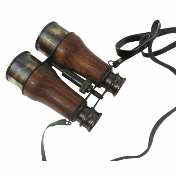 Decorative Figure DKD Home Decor Binoculars 15 x 13,5 x 5 cm Grey Brown Vintage - Image 4