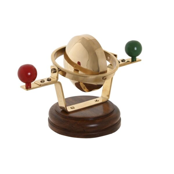 Decorative Figure DKD Home Decor Compass 17 x 8 x 9 cm Golden Vintage - Image 3