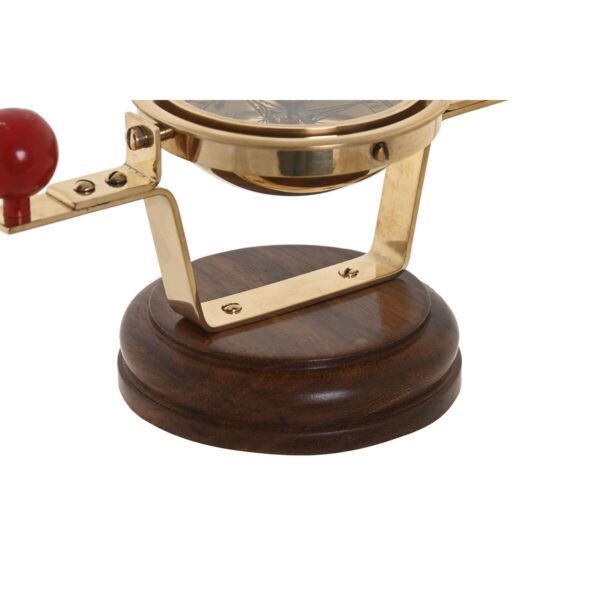 Decorative Figure DKD Home Decor Compass 17 x 8 x 9 cm Golden Vintage - Image 4