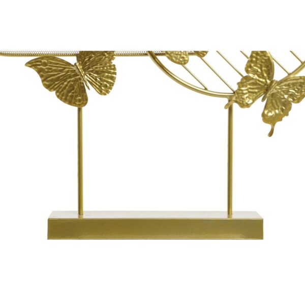 Decorative Figure DKD Home Decor Golden Metal Butterflies (63 x 9 x 58,4 cm) - Image 2