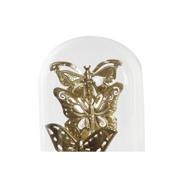 Decorative Figure DKD Home Decor Crystal Black Golden Metal Butterflies (18,5 x 18,5 x 32,5 cm) - Image 3