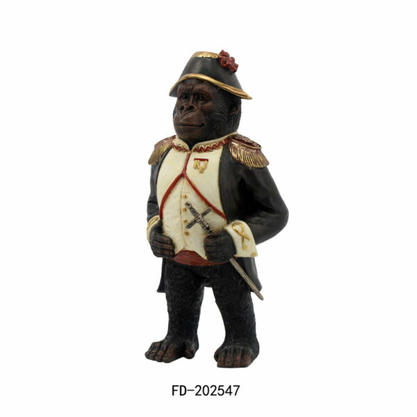 Decorative Figure DKD Home Decor 16,5 x 12 x 32 cm Gorilla - Image 3