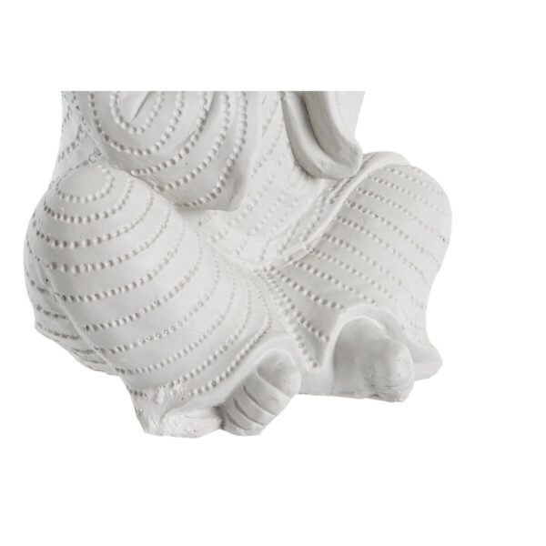 Decorative Figure DKD Home Decor 24 x 22 x 39 cm White Monk Oriental (3 Pieces) - Image 2