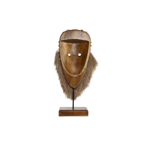 Decorative Figure DKD Home Decor Natural Mask Fibre (30 x 10,5 x 53 cm) - Image 2