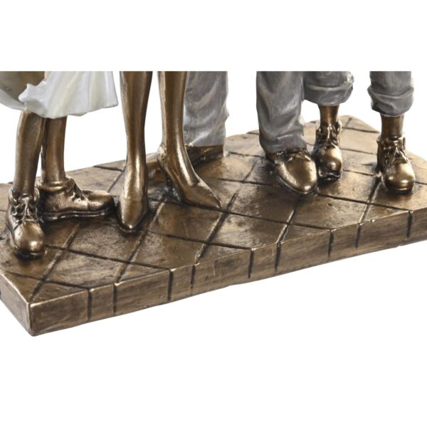 Decorative Figure DKD Home Decor 24 x 11,5 x 34 cm Multicolour Family (2 Units) - Image 2