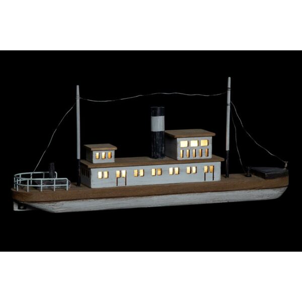 Decorative Figure DKD Home Decor Natural White Sailor Barco (59 x 10 x 26 cm) - Image 3