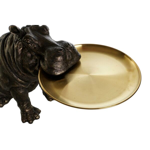 Decorative Figure DKD Home Decor Copper Hippopotamus 74 x 33,5 x 42 cm - Image 4