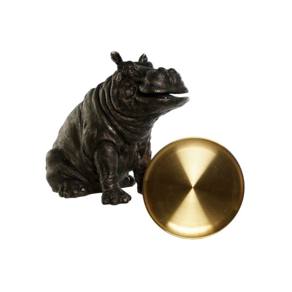 Decorative Figure DKD Home Decor Copper Hippopotamus 74 x 33,5 x 42 cm - Image 2