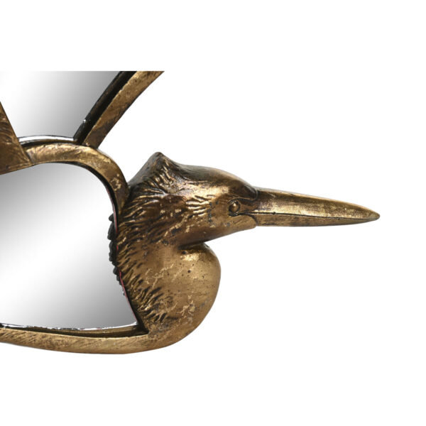 Decorative Figure DKD Home Decor 35,5 x 26 x 2 cm Golden Bird - Image 3