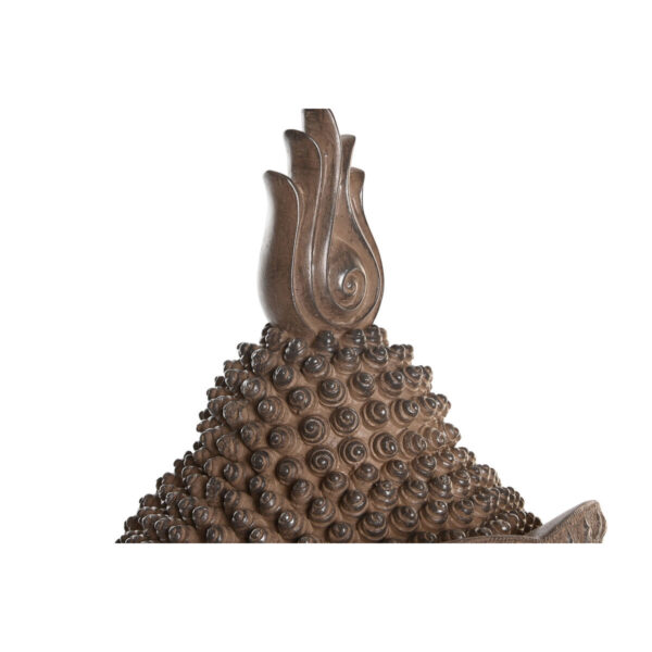 Decorative Figure DKD Home Decor 30 x 29 x 58 cm Brown Buddha Oriental - Image 3