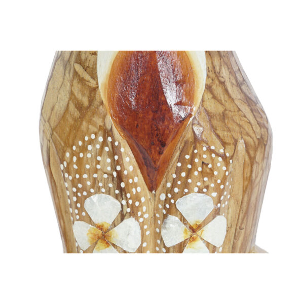 Decorative Figure DKD Home Decor White Brown Dog Tropical 80 cm 16 x 9 x 100 cm - Image 4