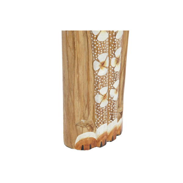 Decorative Figure DKD Home Decor White Brown Dog Tropical 80 cm 16 x 9 x 100 cm - Image 3