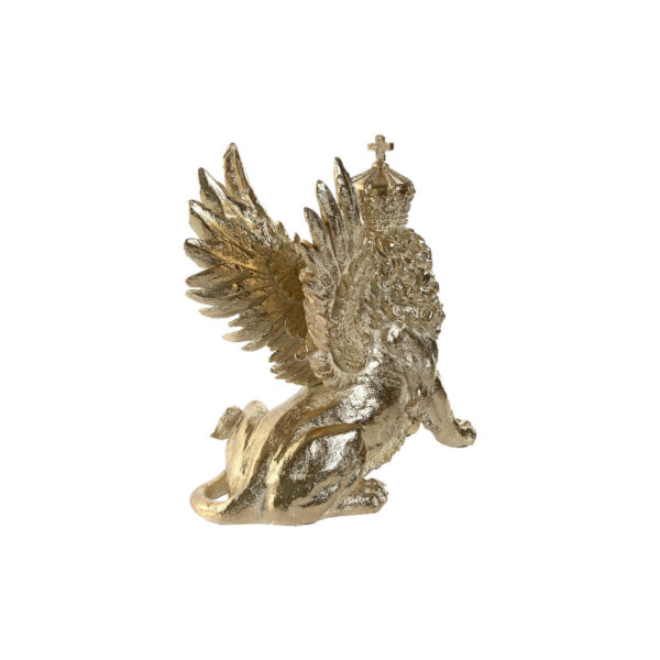 Decorative Figure Home ESPRIT Golden Lion 20 x 10,5 x 17,5 cm 29 x 13 x 25 cm (2 Units) - Image 3