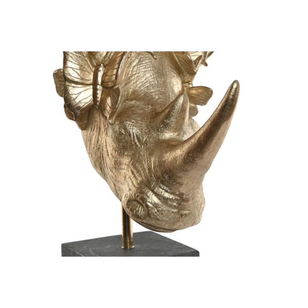 Decorative Figure Home ESPRIT Black Golden 33 x 24 x 43,5 cm - Image 3