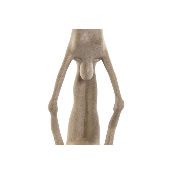Decorative Figure Home ESPRIT Beige Yoga 29,5 x 8 x 28 cm - Image 2