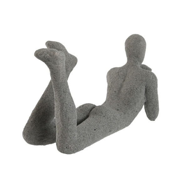 Decorative Figure Home ESPRIT Grey 39 x 13,5 x 20,8 cm - Image 3