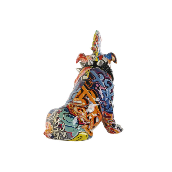 Decorative Figure Home ESPRIT Multicolour Dog 17 x 25 x 27 cm - Image 3