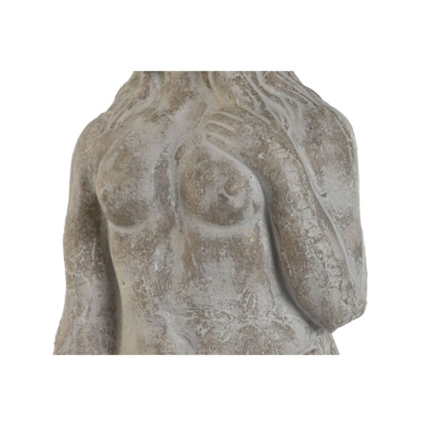 Decorative Figure Home ESPRIT Grey Lady Romantic Aged finish 17 x 17 x 61 cm - Image 2