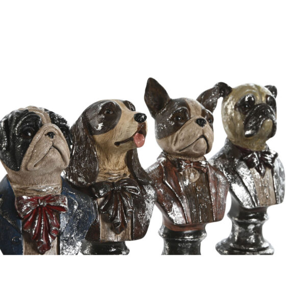 Decorative Figure Home ESPRIT Multicolour 10 x 7 x 16,5 cm (4 Units) - Image 2
