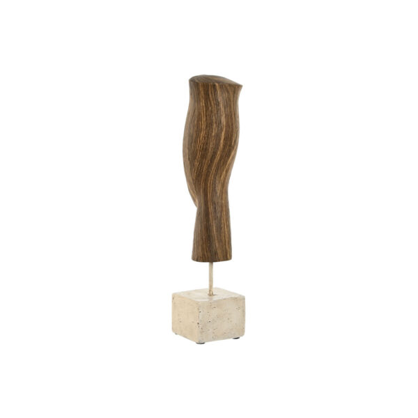 Decorative Figure Home ESPRIT White Brown Face 8,5 x 8,5 x 37,5 cm - Image 4