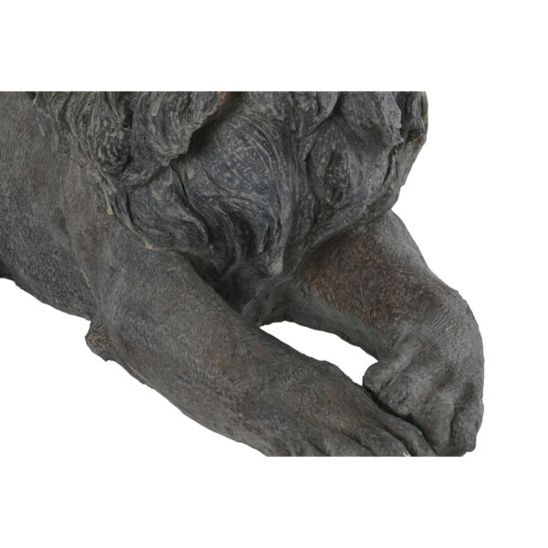 Decorative Figure Home ESPRIT Grey Lion 80 x 36 x 39 cm - Image 3