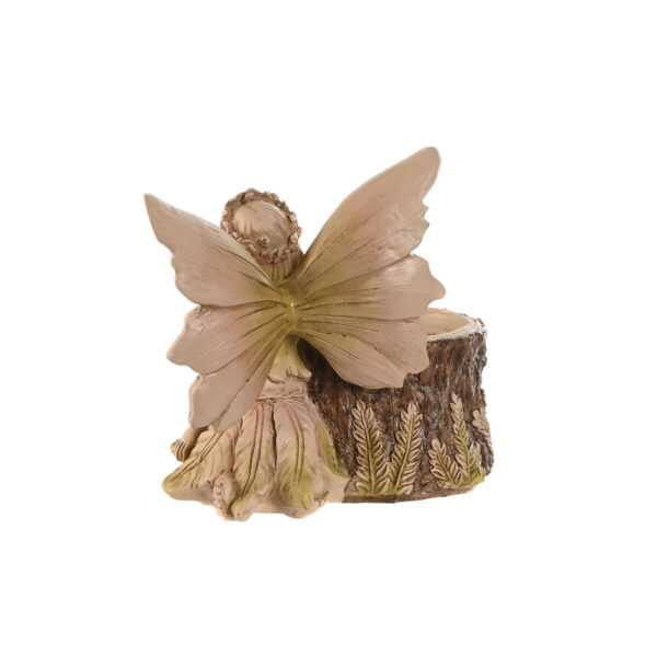 Decorative Figure Home ESPRIT Brown Fairy 18 x 10 x 15 cm (2 Units) - Image 3