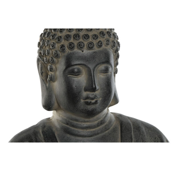 Decorative Figure Home ESPRIT Grey Buddha Oriental 35 x 24 x 52 cm - Image 2