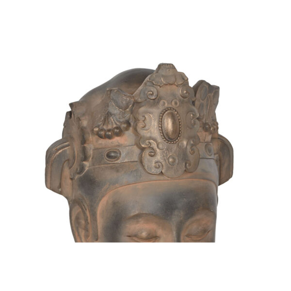 Decorative Figure Home ESPRIT Brown Black Buddha Oriental 15 x 18 x 38 cm - Image 2