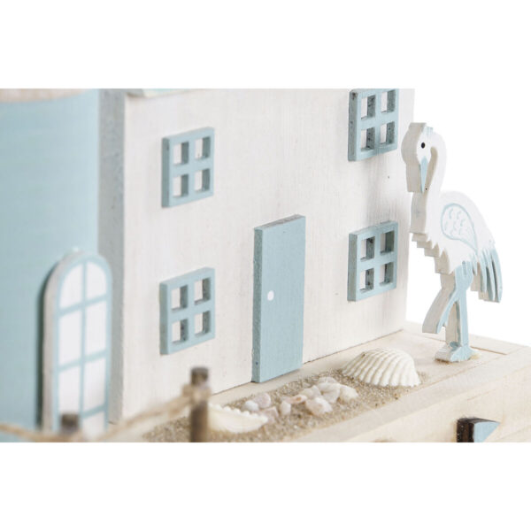 Decorative Figure Home ESPRIT Blue Navy Blue 17 x 8,5 x 30 cm (2 Units) - Image 3