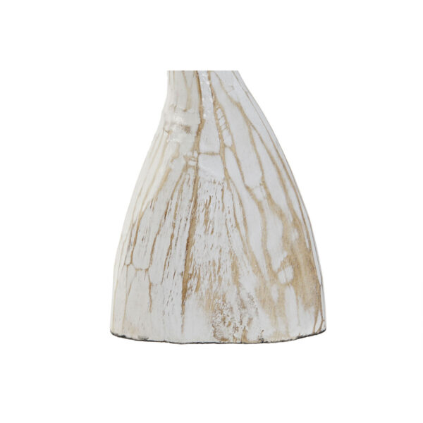 Decorative Figure Home ESPRIT White Natural Mediterranean Stripped 25 x 6 x 33 cm (2 Units) - Image 3