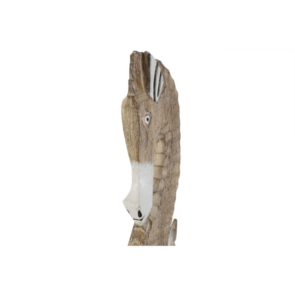 Decorative Figure Home ESPRIT White Natural Stripped 21 x 13 x 80 cm - Image 2