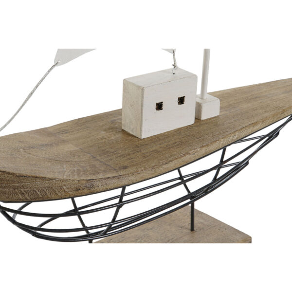 Decorative Figure Home ESPRIT White Natural Candle maker Sailor Aged finish 54 x 15 x 61,5 cm - Image 3