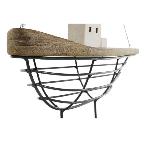 Decorative Figure Home ESPRIT White Natural Candle maker Sailor Aged finish 54 x 15 x 61,5 cm - Image 6