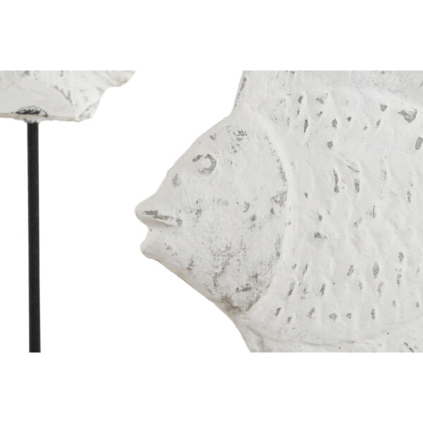 Decorative Figure Home ESPRIT White Natural Spirals Mediterranean 51 x 7,5 x 36 cm - Image 3