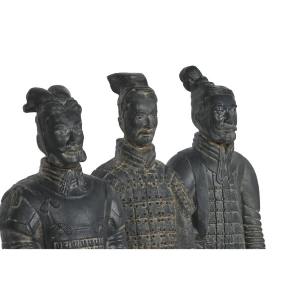 Decorative Figure Home ESPRIT Grey Warrior 18,5 x 16,5 x 57 cm (3 Units) - Image 2