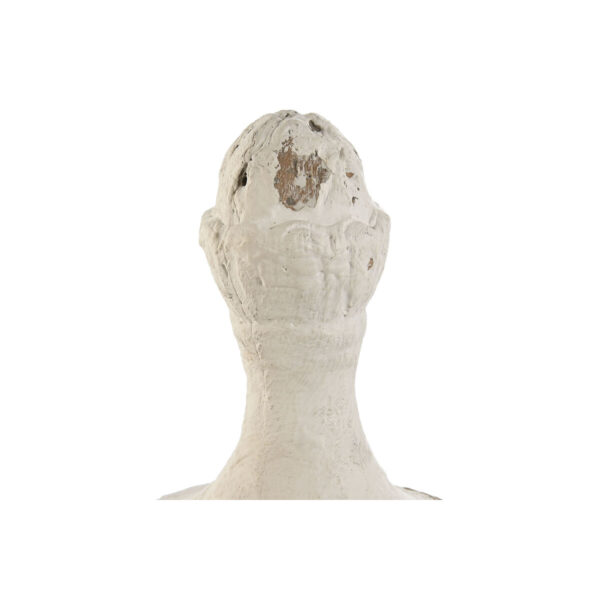 Decorative Figure Home ESPRIT White Stripped 23 x 23 x 51 cm - Image 3
