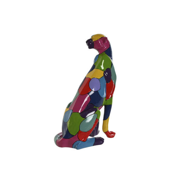 Decorative Figure Home ESPRIT Multicolour Panther 25 x 18 x 41 cm - Image 3