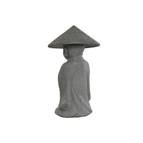 Decorative Figure Home ESPRIT Grey Monk Oriental 30 x 30 x 51 cm - Image 4