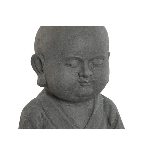 Decorative Figure Home ESPRIT Grey Monk Oriental 30 x 30 x 53 cm - Image 3