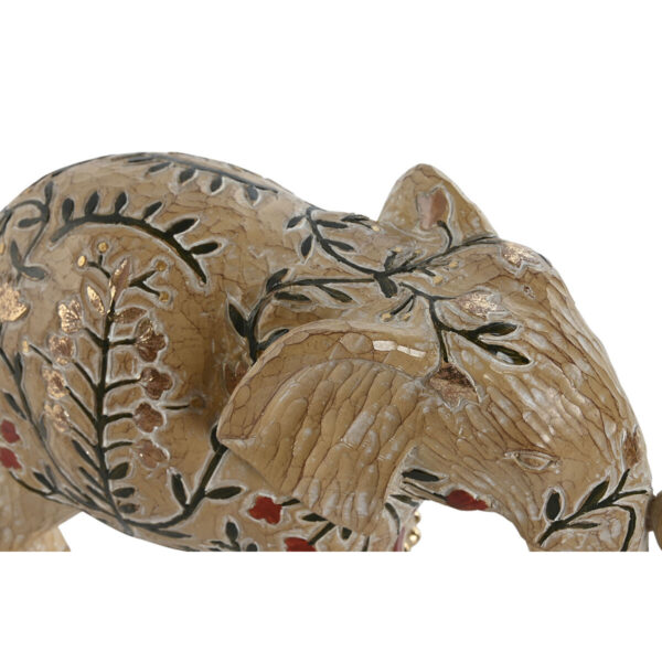 Decorative Figure Home ESPRIT Multicolour Elephant 32,5 x 12,5 x 21 cm - Image 2