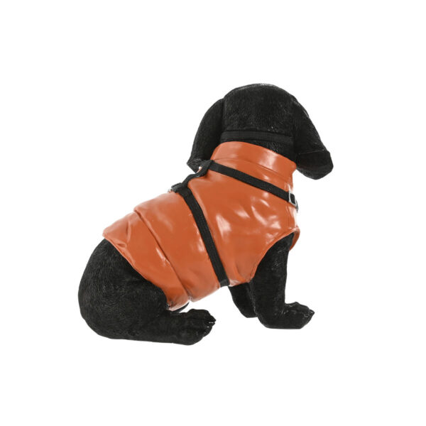 Decorative Figure Home ESPRIT Brown Black Natural Dog Loft 31 X 24 X 29 cm (2 Units) - Image 2