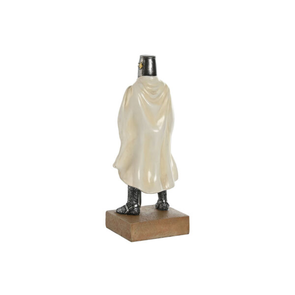 Decorative Figure Home ESPRIT White Silver Resin 10 x 8 x 25 cm (2 Units) - Image 4