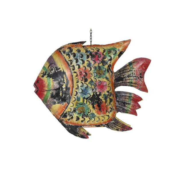 Decorative Figure Home ESPRIT Multicolour Fish 80 X 12 X 60 cm - Image 8
