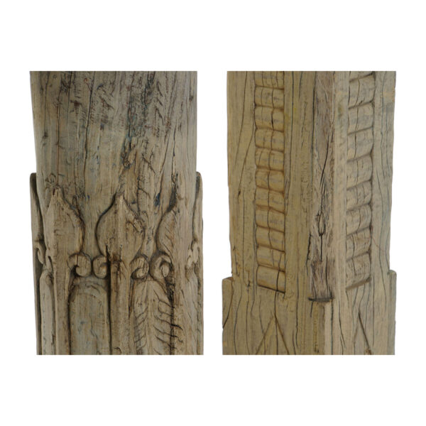Decorative Figure Home ESPRIT Brown Column 30 x 30 x 75 cm - Image 3