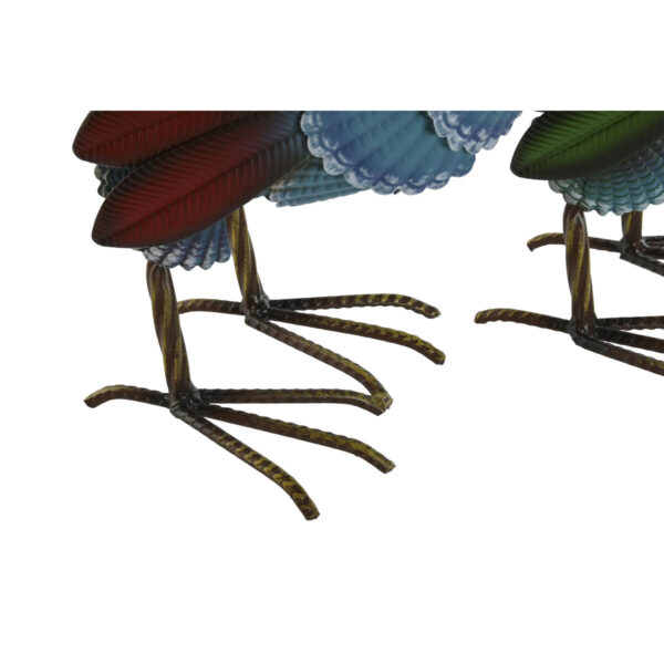 Decorative Figure Home ESPRIT Multicolour Rooster 39,5 X 15 X 42 cm (2 Units) - Image 3
