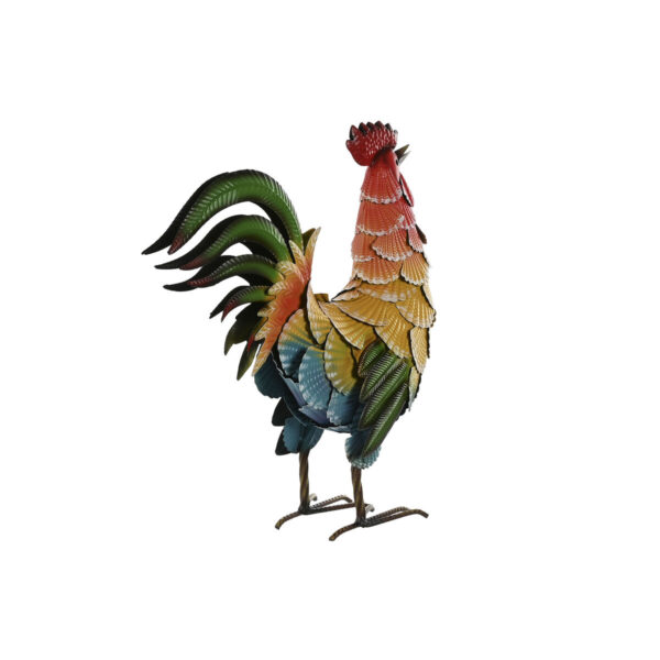 Decorative Figure Home ESPRIT Multicolour Rooster 39,5 X 15 X 42 cm (2 Units) - Image 4