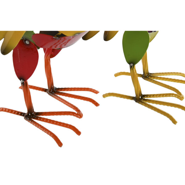 Decorative Figure Home ESPRIT Multicolour Rooster 37 X 15,5 X 44,5 cm (2 Units) - Image 3